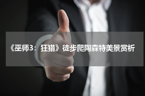 《巫师3：狂猎》徒步爬陶森特美景赏析