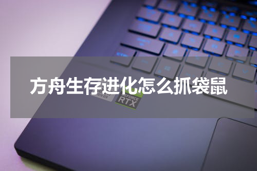 方舟生存进化怎么抓袋鼠