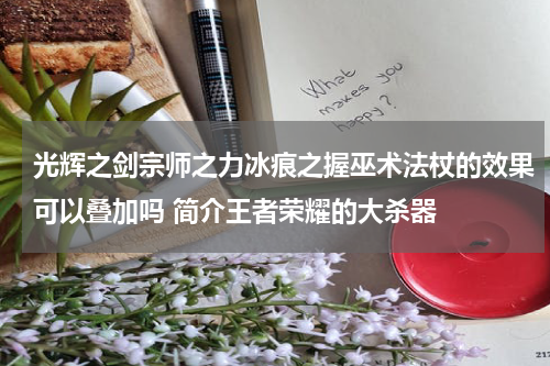 光辉之剑宗师之力冰痕之握巫术法杖的效果可以叠加吗 简介王者荣耀的大杀器