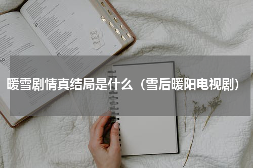 暖雪剧情真结局是什么（雪后暖阳电视剧）