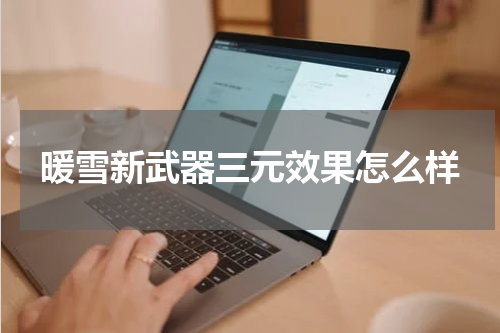 暖雪新武器三元效果怎么样