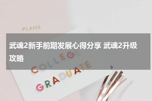 武魂2新手前期发展心得分享 武魂2升级攻略