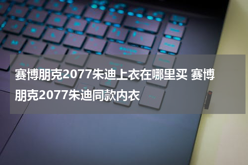 赛博朋克2077朱迪上衣在哪里买 赛博朋克2077朱迪同款内衣