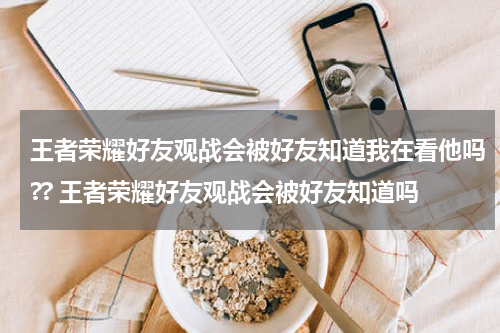 王者荣耀好友观战会被好友知道我在看他吗?? 王者荣耀好友观战会被好友知道吗