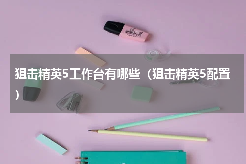 狙击精英5工作台有哪些（狙击精英5配置）