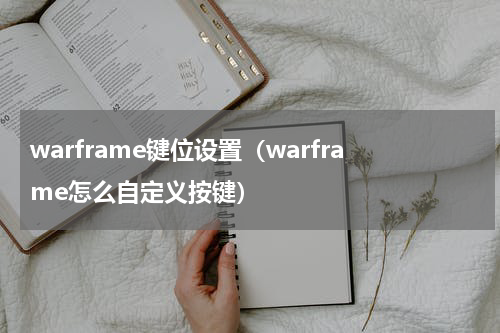 warframe键位设置（warframe怎么自定义按键）