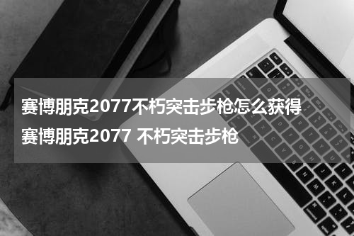 赛博朋克2077不朽突击步枪怎么获得 赛博朋克2077 不朽突击步枪