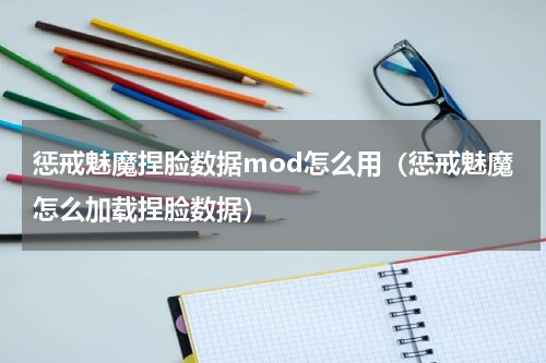 惩戒魅魔捏脸数据mod怎么用（惩戒魅魔怎么加载捏脸数据）