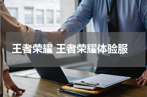 王者荣耀 王者荣耀体验服