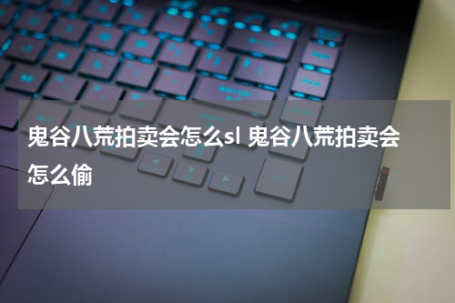 鬼谷八荒拍卖会怎么sl 鬼谷八荒拍卖会怎么偷