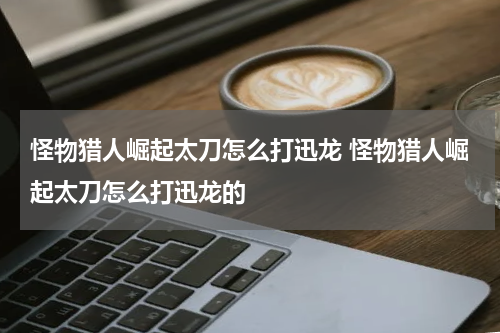 怪物猎人崛起太刀怎么打迅龙 怪物猎人崛起太刀怎么打迅龙的