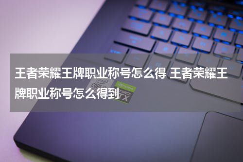 王者荣耀王牌职业称号怎么得 王者荣耀王牌职业称号怎么得到